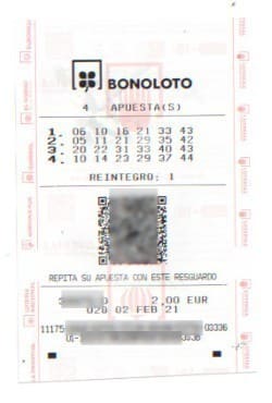 online ticket Bono Lotto