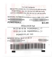  powerball ticket 